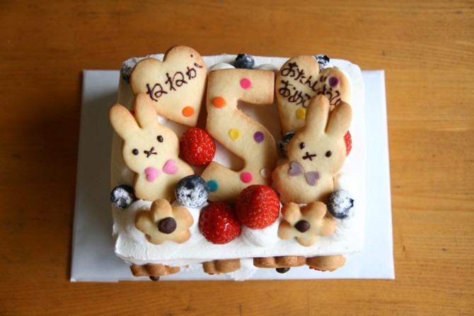 のせれていないケーキを一気に。<br>パート３