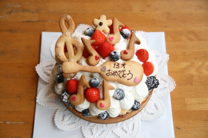 バースデーケーキ