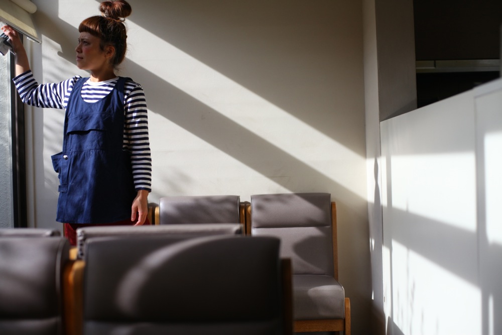 新しいエプロン