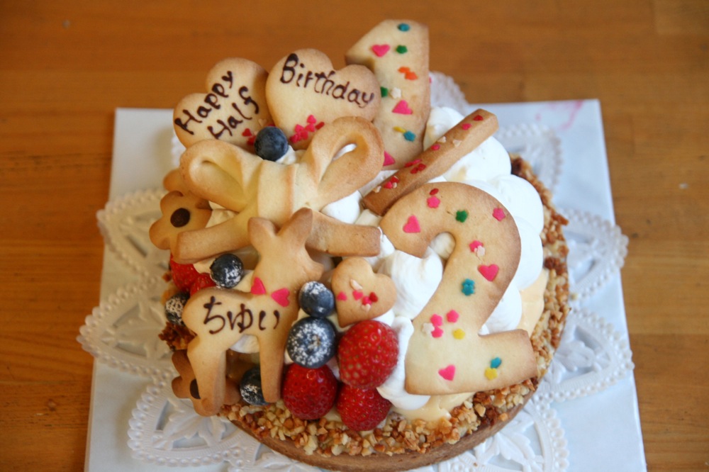 ハーフバースデーケーキ