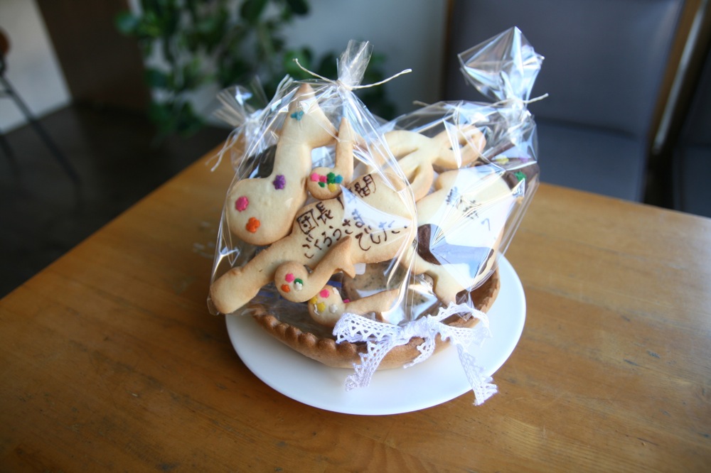 お手紙クッキー。