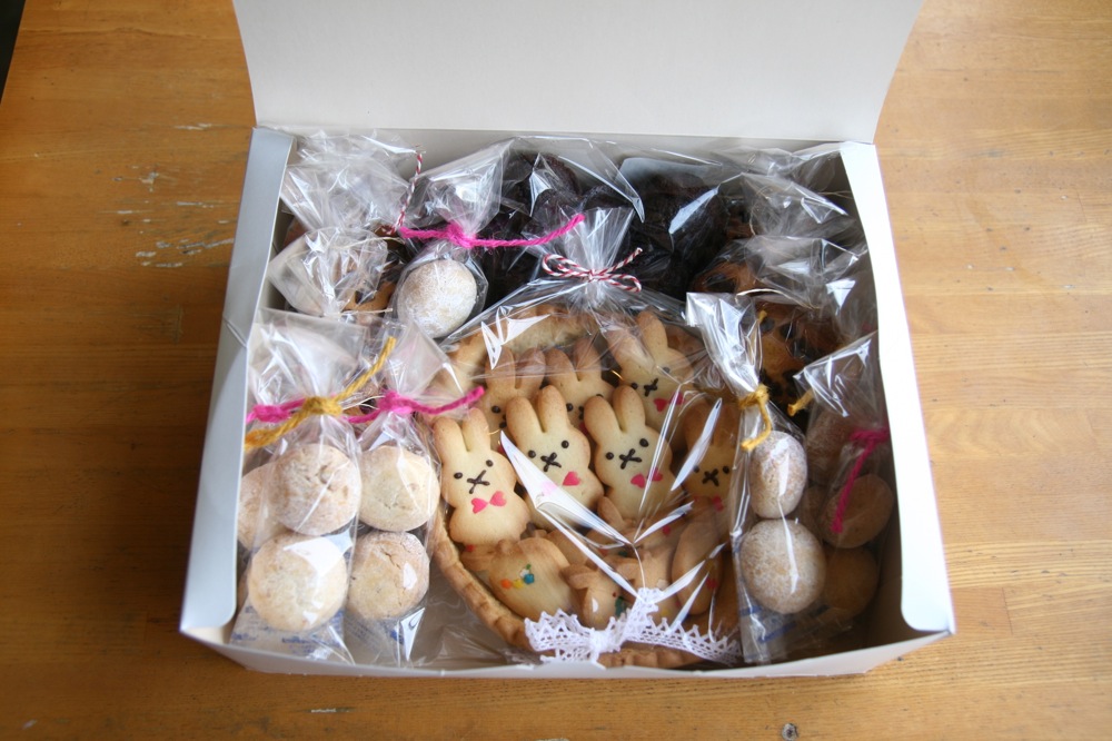 クッキーいろいろ詰め合わせ。