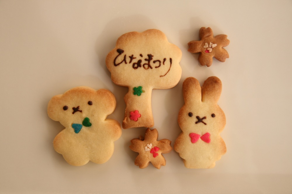 ひなまつりクッキー