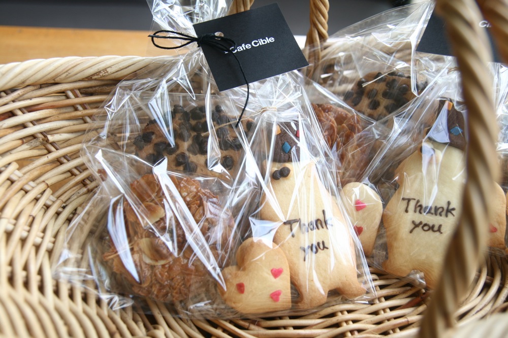 Thankyouクッキー。