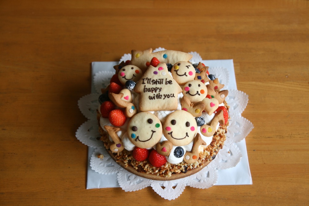 １７センチのフルーツタルト