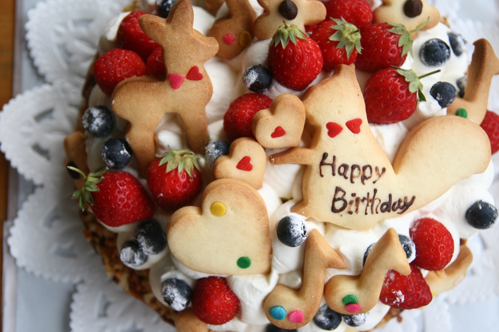 ２１センチのフルーツタルト