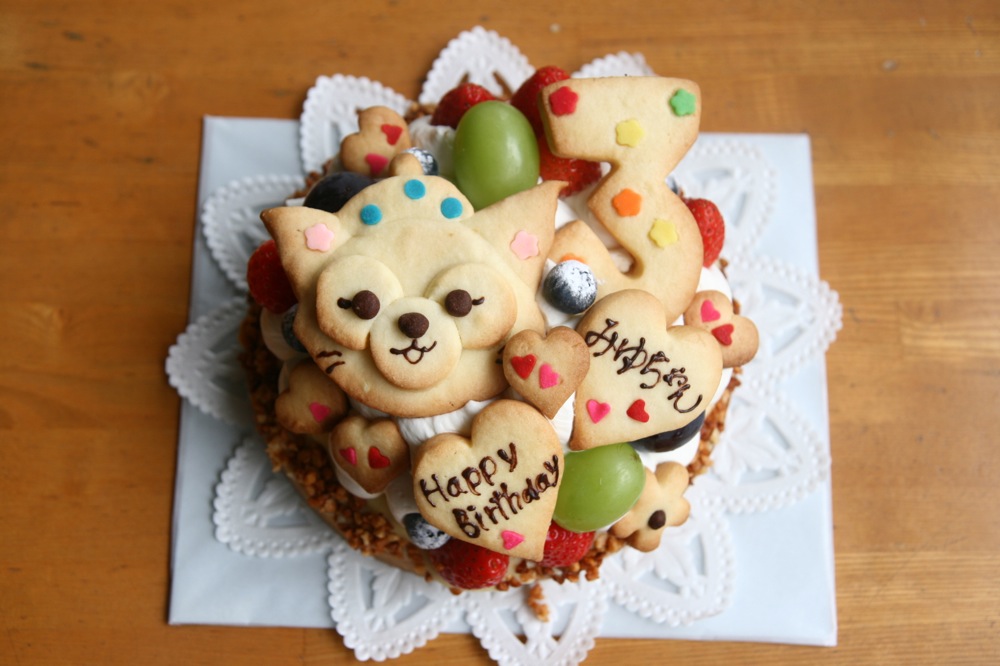 ３歳のケーキ