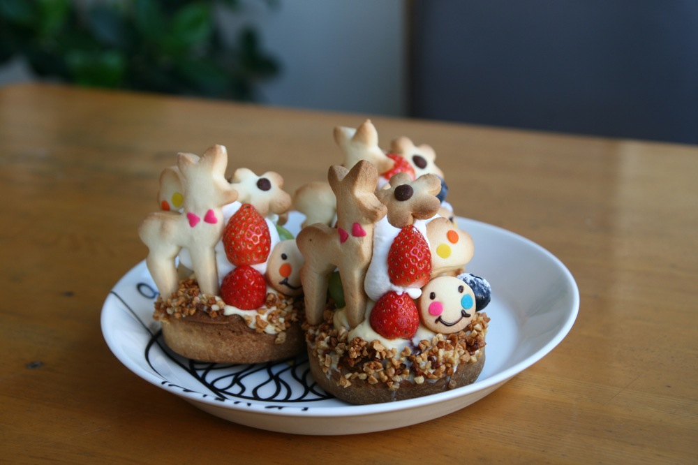 ランチのあとにケーキ。