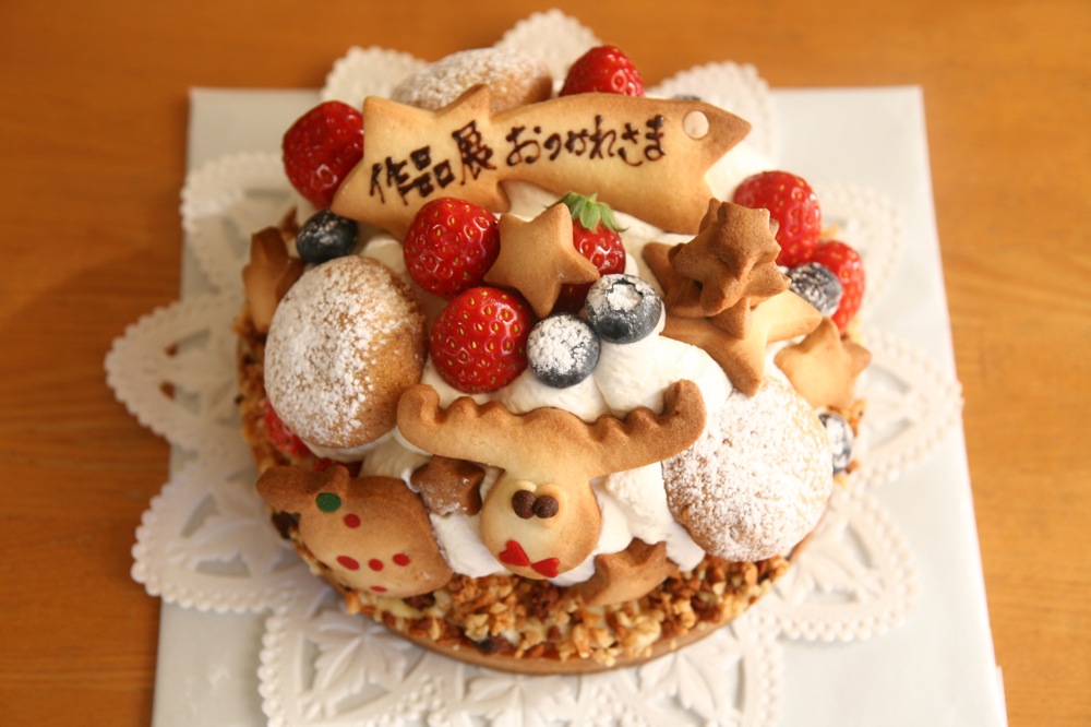 ちょっと早いクリスマスケーキ