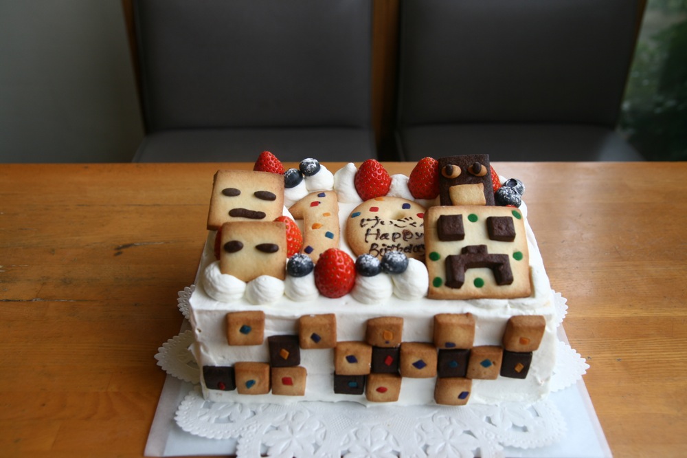 １０歳のお誕生日ケーキ