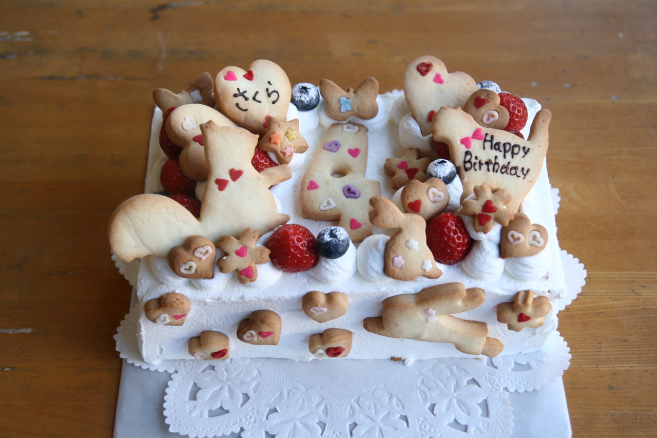 ４歳のケーキ