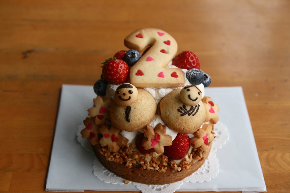 ひな祭りのケーキ