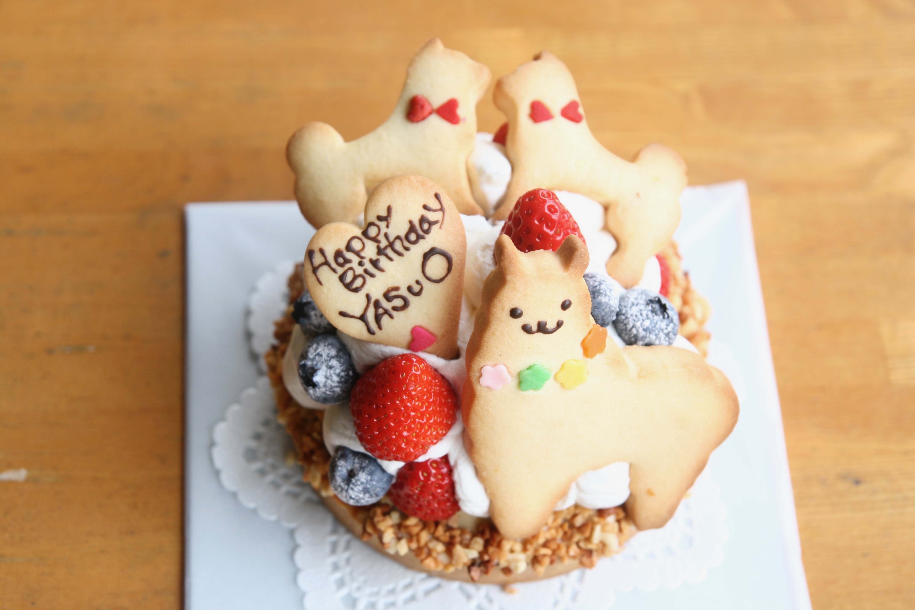 １２センチのタルト。