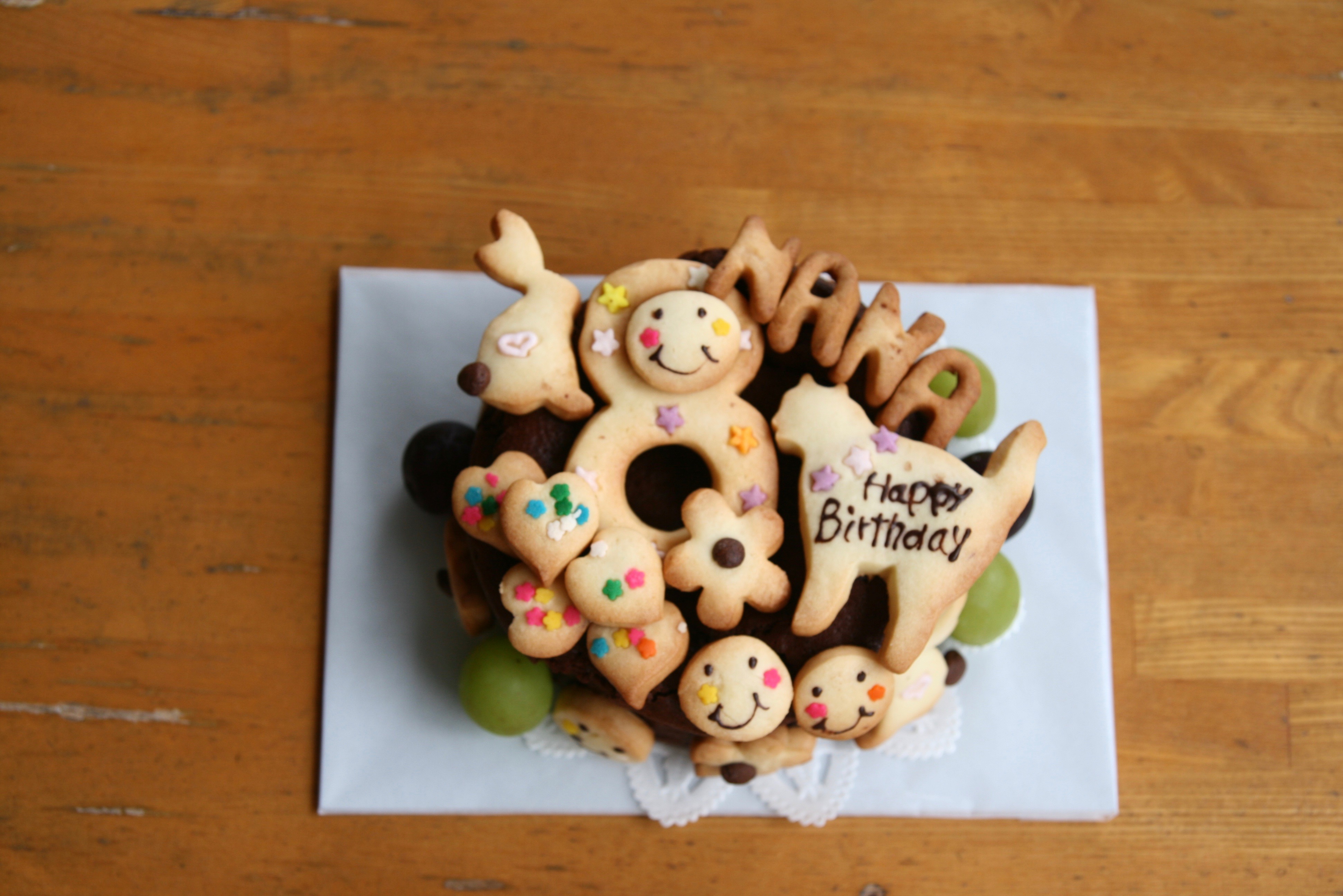 一番小さいバースデーケーキ