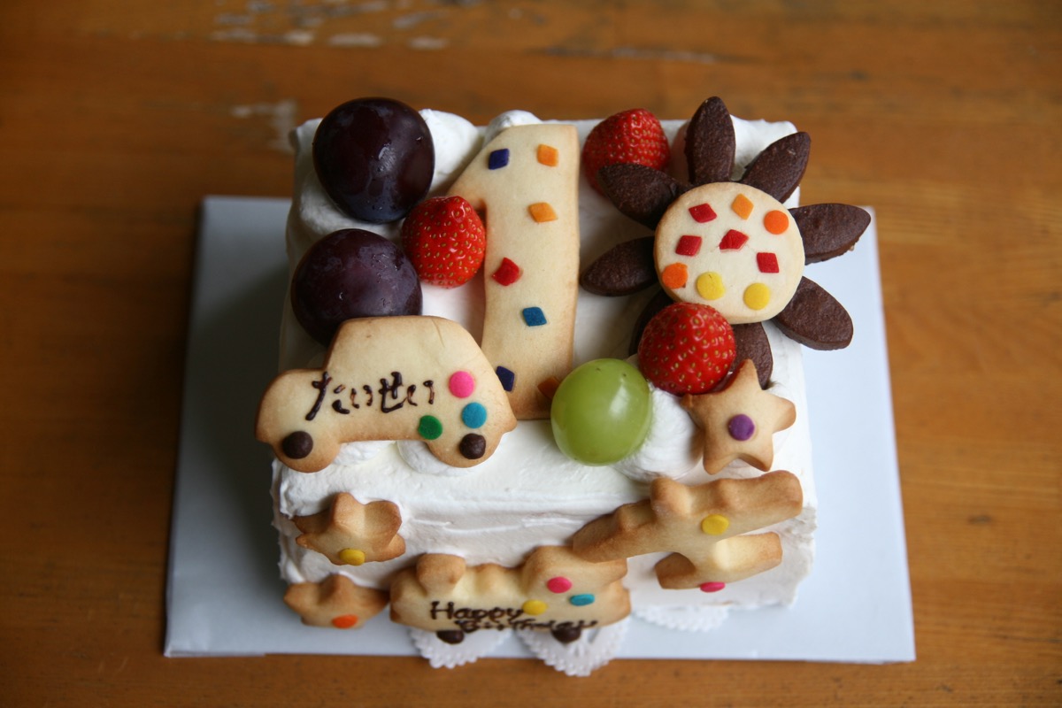 １歳のケーキ
