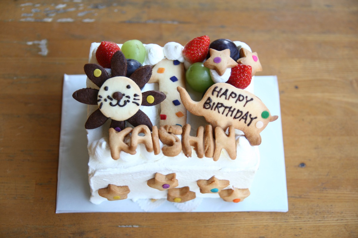 １歳のケーキ