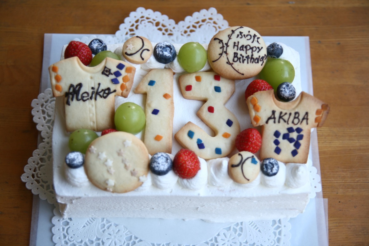 １３歳のケーキ