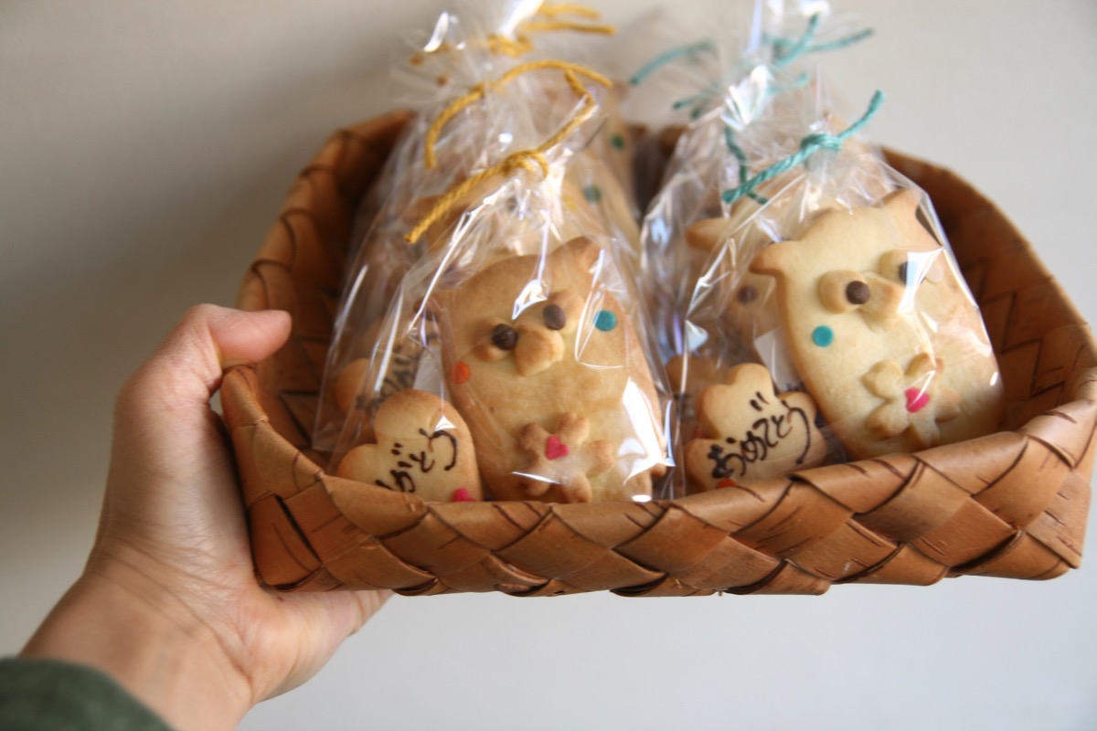 おめでとう&ありがとうクッキー