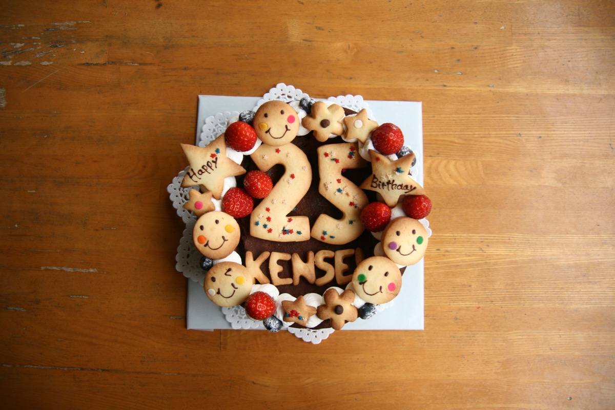 ２５歳のケーキ