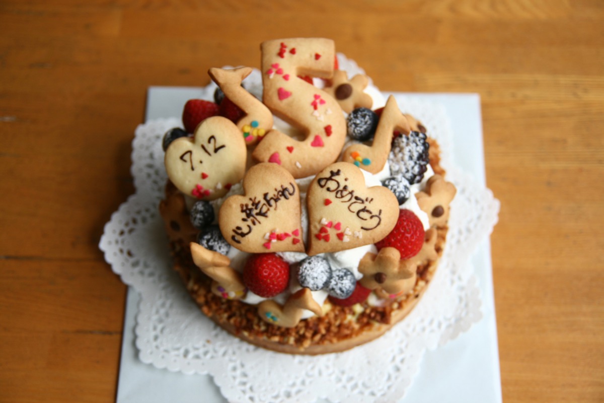 ５歳のバースデーケーキ