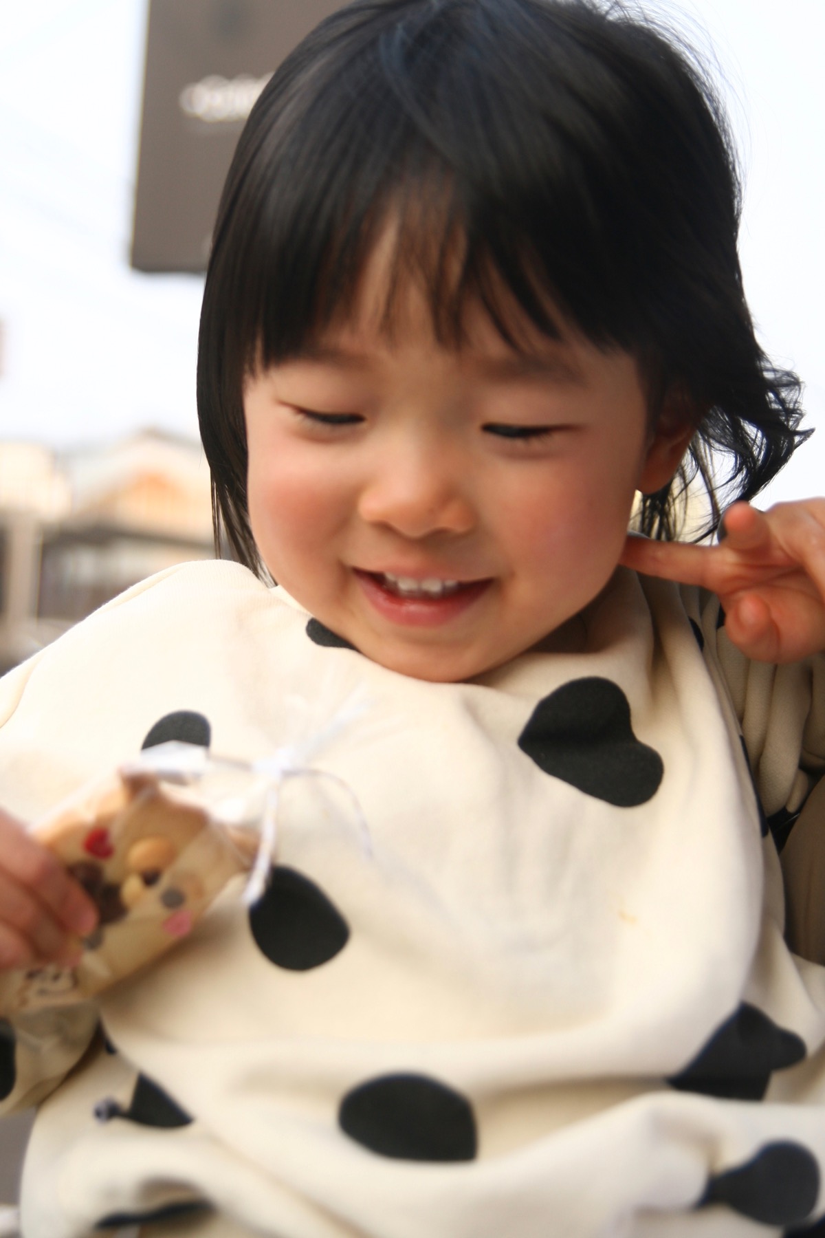 めいこちゃん　入園おめでとう