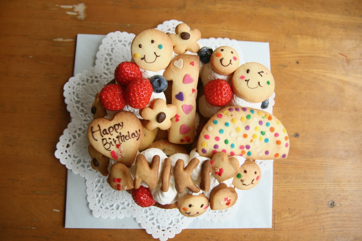 にきちゃん１歳おめでとう。